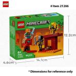 LEGO Minecraft The Nether Lava Battle Playset