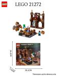 Lego 21272 Minecraft Forest Battle Arena Set