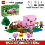 LEGO 21268 Baby Pig House for Minecraft Fans
