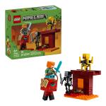 Lego Lava Lake Battle Minecraft Building Set