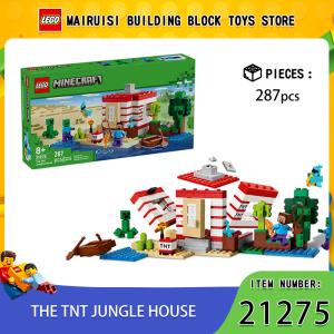 Lego Minecraft TNT Jungle House Building Set