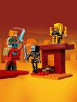 Lego Lava Lake Battle Minecraft Building Set
