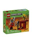 Lego Lava Lake Battle Minecraft Building Set
