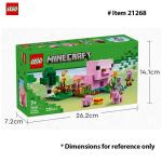 LEGO 21268 Baby Pig House for Minecraft Fans