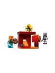 Lego Minecraft Lava Lake Battle Building Set