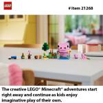 LEGO 21268 Baby Pig House for Minecraft Fans