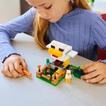 Minecraft Chicken Farm Building Blocks Toy Set