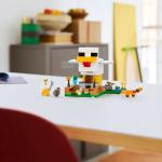 Minecraft Chicken Farm Building Blocks Toy Set