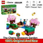 LEGO Minecraft Cherry Blossom Garden Building Set