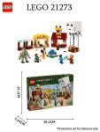 Minecraft Lego Souls Balloon Village Attack Set
