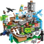 Cave Village Building Blocks Set with Steve Figures