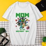 Minecraft Couples T-Shirts for Adults - Summer Style