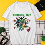 Minecraft Couples T-Shirts for Adults - Summer Style