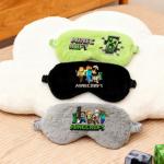 Minecraft Plush Eye Mask for Comfortable Sleep