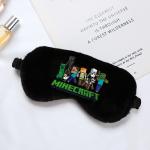 Minecraft Plush Eye Mask for Comfortable Sleep