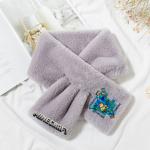 Minecraft Plush Scarf for Kids - Soft and Warm