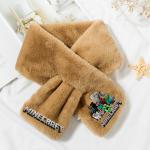Minecraft Plush Scarf for Kids - Soft and Warm