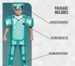 Steve's Enchanted Diamond Armor Costume Set