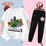 Minecraft Hoodie and Pants Set for Kids
