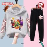 Minecraft Cartoon Print 2-Piece Outfit for Kids