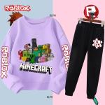 Minecraft Hoodie and Pants Set for Kids
