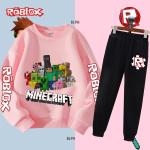 Minecraft Hoodie and Pants Set for Kids