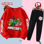 Minecraft Hoodie and Pants Set for Kids
