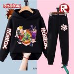 Minecraft Cartoon Print 2-Piece Outfit for Kids