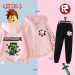 Minecraft Hoodie and Pants Set for Kids