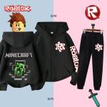 Minecraft Hoodie and Pants Set for Kids