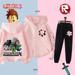 Minecraft Hoodie and Pants Set for Kids