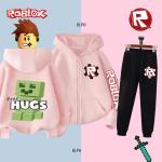 Minecraft Creeper Free Hugs Hoodie and Pants Set