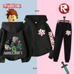 Minecraft Hoodie and Pants Set for Kids
