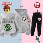 Minecraft Hoodie and Pants Set for Kids