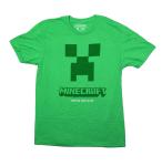 Minecraft Adult T-Shirt - Creeper Face Design