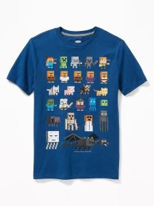 Minecraft Creeper Character T-Shirt for Boys