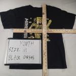 Minecraft Boys' Black Graphic T-Shirt, Size M