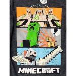 Minecraft Charcoal Long Sleeve T-Shirt for Kids