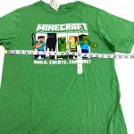 Minecraft Boys XXL Green Graphic T-Shirt