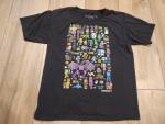 Minecraft Black T-Shirt for Boys - Mobbery Design