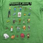 Minecraft Youth Boys Green Logo T-shirt