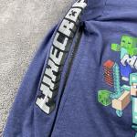 Minecraft Boys Blue Long Sleeve Creeper & Friends