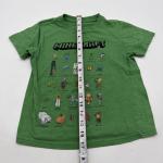 Minecraft Youth Boys Green Logo T-shirt