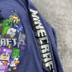 Minecraft Boys Blue Long Sleeve Creeper & Friends