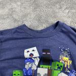 Minecraft Boys Blue Long Sleeve Creeper & Friends