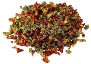 Dried Bell Pepper Mix - Red & Green, 2 lbs