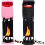 2 Pack Pepper Spray for Self Defense - Black & Pink