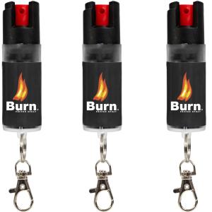 Compact Burn Pepper Spray for Women's Self Defense