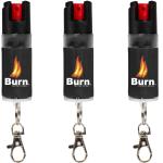 Compact Burn Pepper Spray for Women's Self Defense