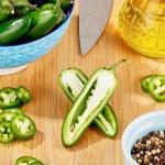 Fresh Jalapeno Peppers, 3-5 Count per 0.25 lb